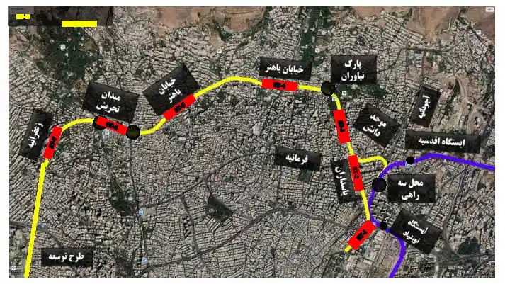 خط 3 مترو تهران